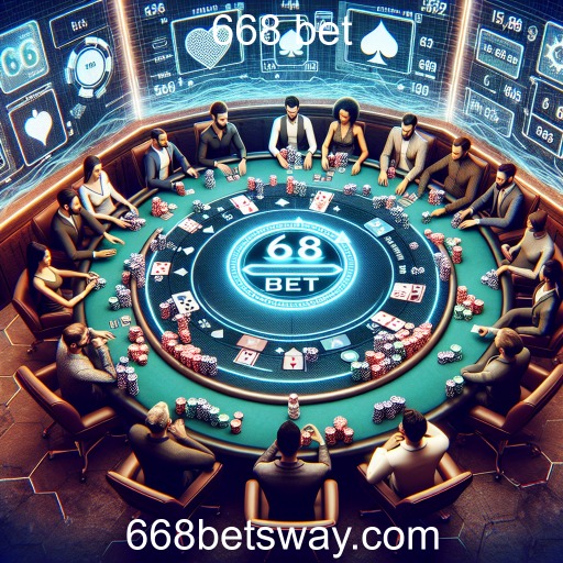 Descubra a Emoção do Poker Online na 668 Bet